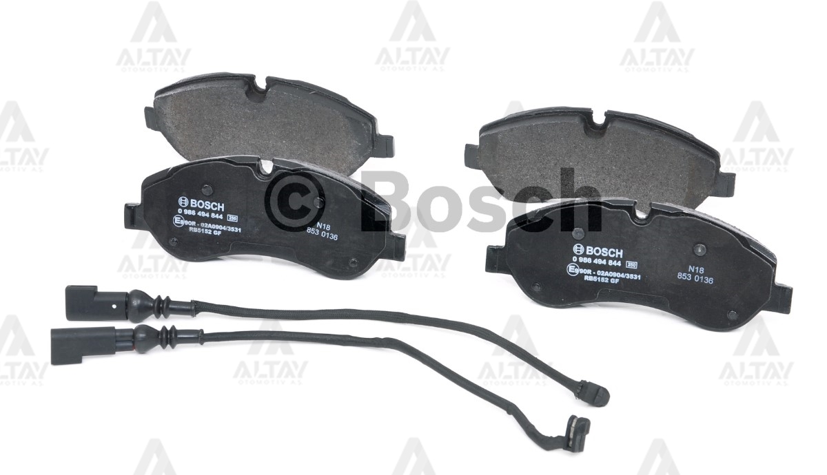 Ford Custom Ön Fren Balata - Ön OEM BK212K021AA Ford Custom Ön Fren Balata - Ön OEM BK212K021AA
